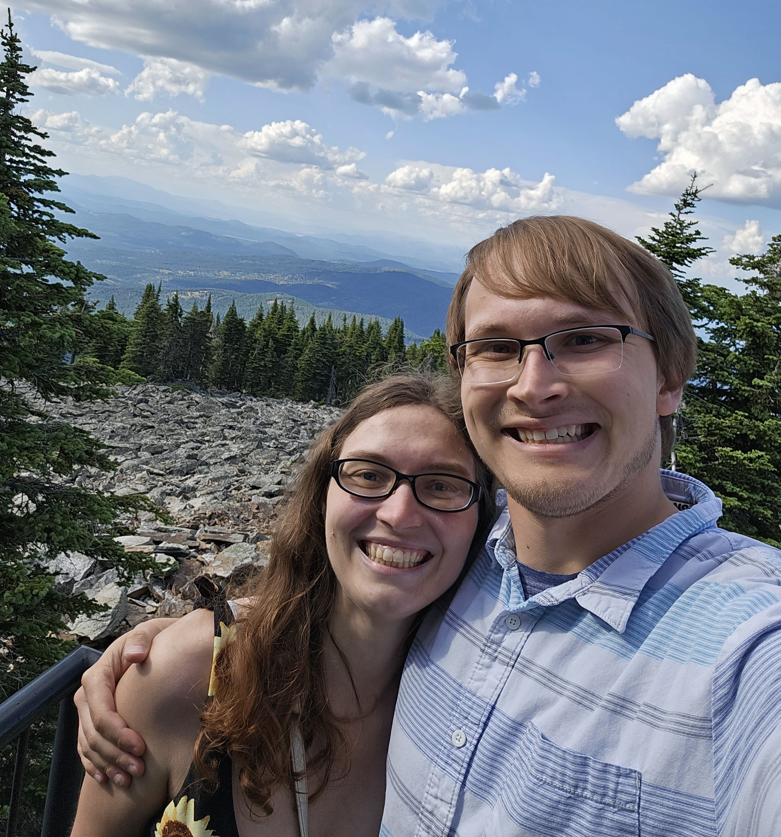 Atop Mt. Spokane